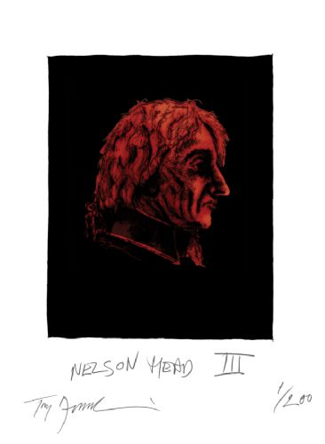 Admiral Lord Nelson Portrait No.3 by Tony Fernandes, limited edition print